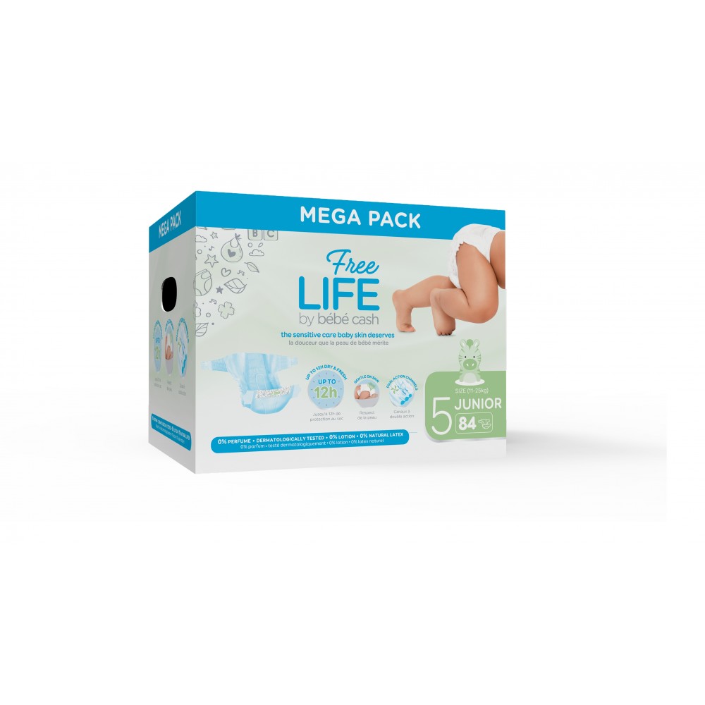 Couches 11-25 Kg (x88) FreeLife Couches 11-25 Kg (x88) FreeLife