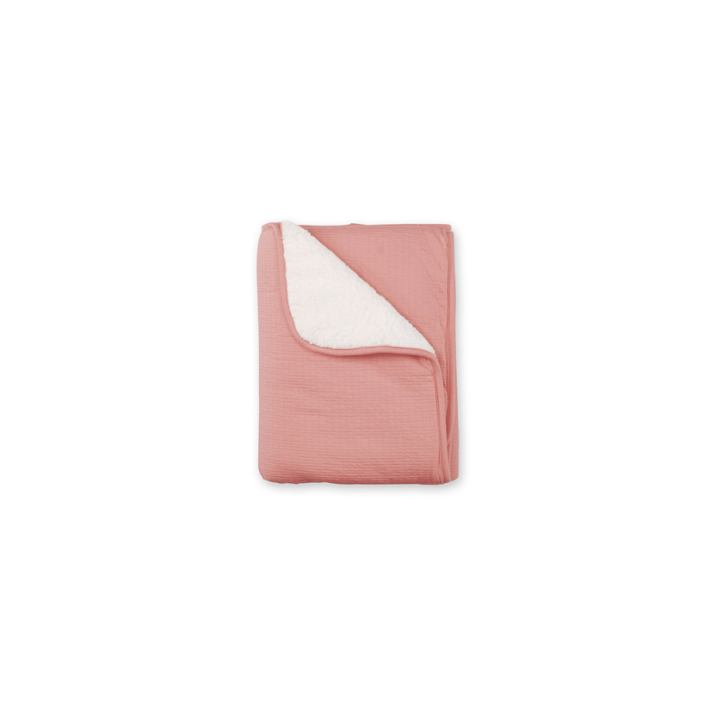 Couverture Terre De Sienne Pady Tetra Jersey Teddy Bemini
