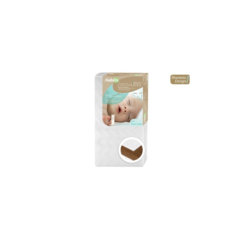 Matelas 60x120 cm Coco Latex - KADOLIS Matelas 60x120 cm Coco Latex - KADOLIS