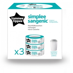 Recharge Sangenic Simplee x3 - TOMMEE TIPPEE