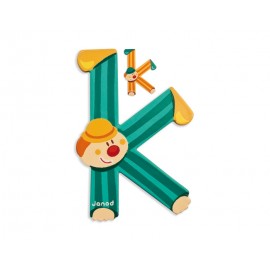 Lettre Alphabet Clown K Janod Lettre Alphabet Clown K Janod