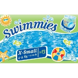 Maillot de bain couche jetable SWIMMIES XS 4-9kg