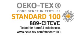 Produit certifié OEKO-TEX  sans substances nocives